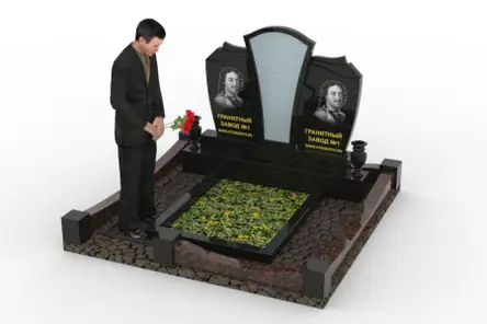 02046 Мемориальное надгробие