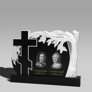 3203 Памятник резной дерево