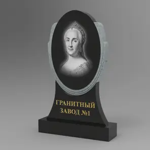 417 Надгробие фигурное зеркало