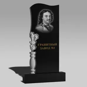 3058 Мемориальное надгробие ваза с розами