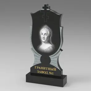 233 Памятник цветок с крестом